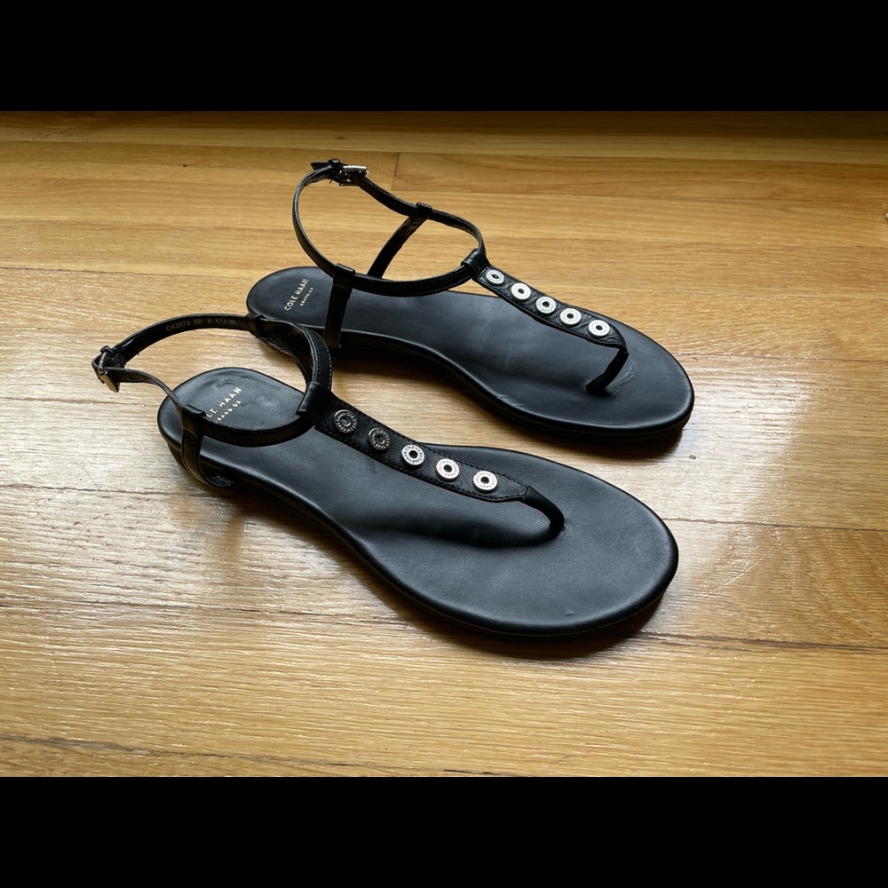 Cole Haan Effie Sandals EUC size 8B black
